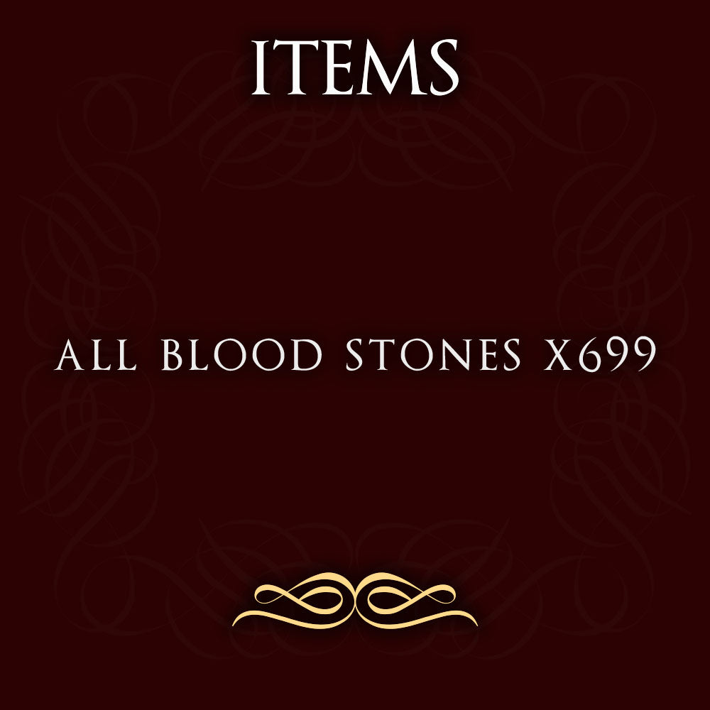 Bloodborne Blood Echoes & Items